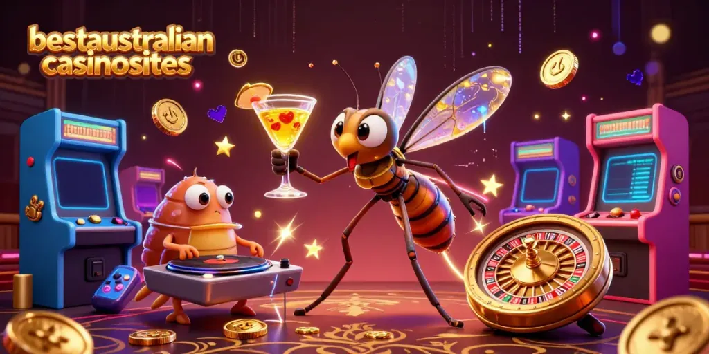 Experience the excitement at bestaustraliancasinosites with dynamic casino elements and lively characters.