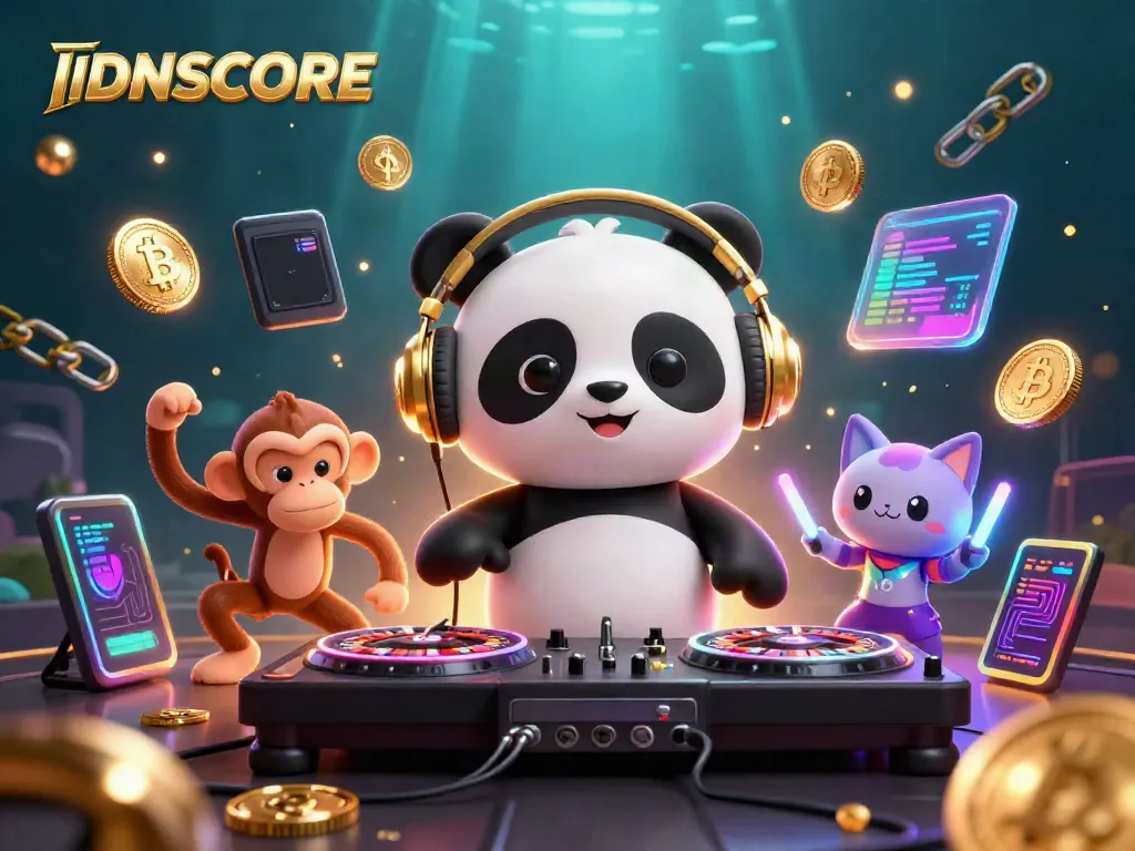 Experience thrilling gameplay at IDNSCORE with vibrant casino elements in a dynamic scene