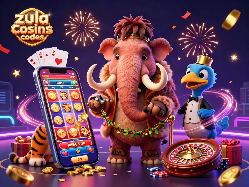 Experience the thrill of Zula Casino bonus codes with vibrant slot games and charismatic characters.
