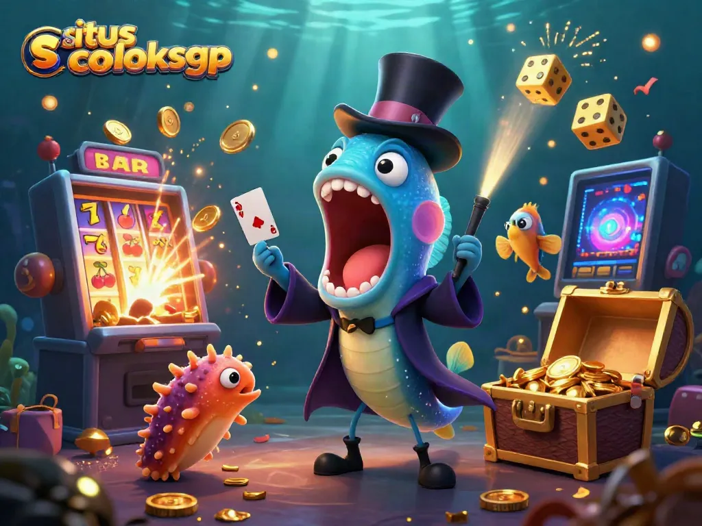 Permainan slot menarik di situs coloksgp dengan visual menarik dan karakter lucu.