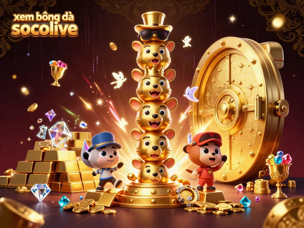 Experience xem bóng đá socolive in style with dynamic 3D elements and casino glamour.