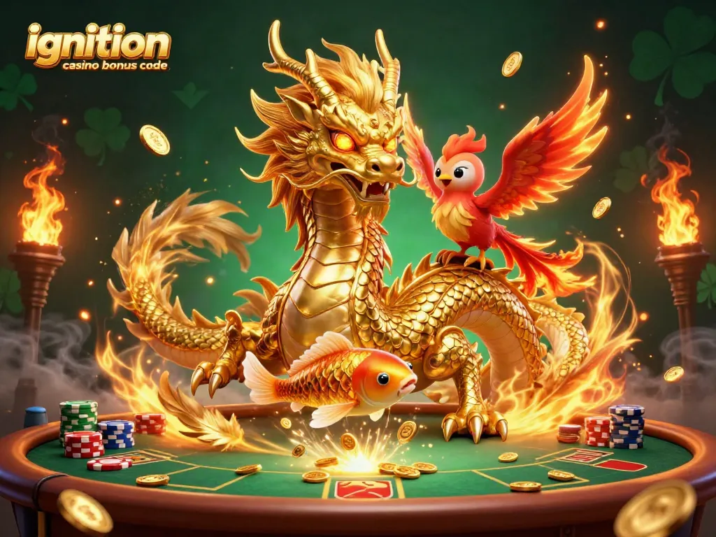 Spin to win with the ignition casino bonus code amid mystical game elements.
