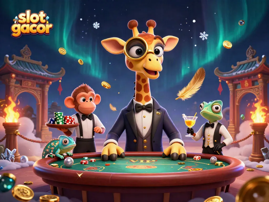 Experience thrilling slot gacor action with vibrant characters and immersive settings.