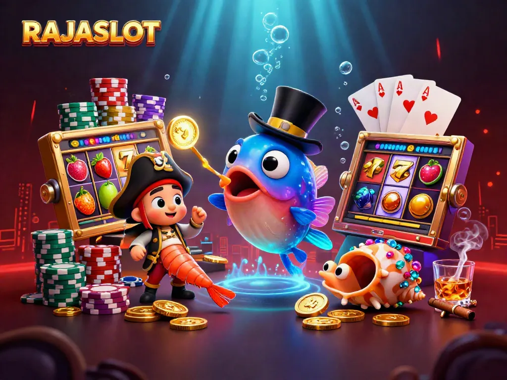 RAJASLOT menarik koin emas dengan permainan slot yang mendebarkan di dunia bawah laut