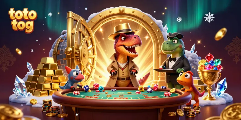 Engage with the thrilling atmosphere of the toto tog casino scene featuring unique characters and rich details.