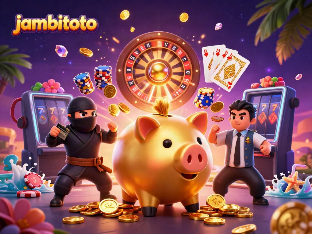 Experience thrilling gameplay action at Jambitoto with our exciting casino atmosphere and rewards!