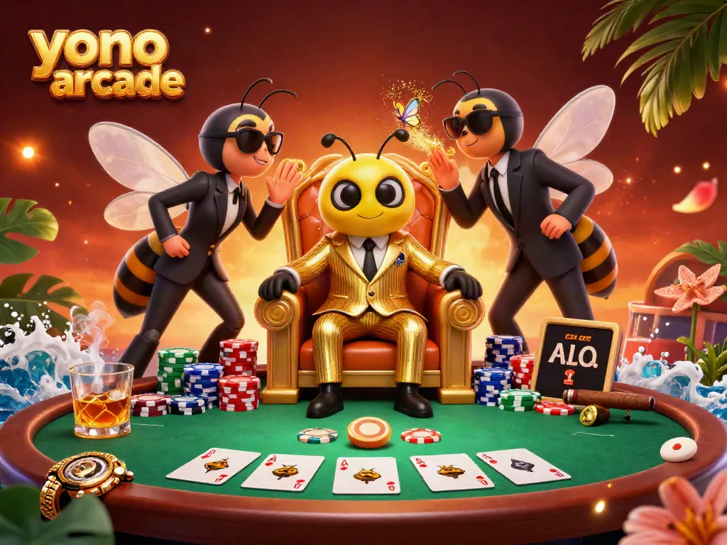 Experience the vibrant gaming world of yono arcade with a dramatic illustration of dynamic gameplay and rich visuals.