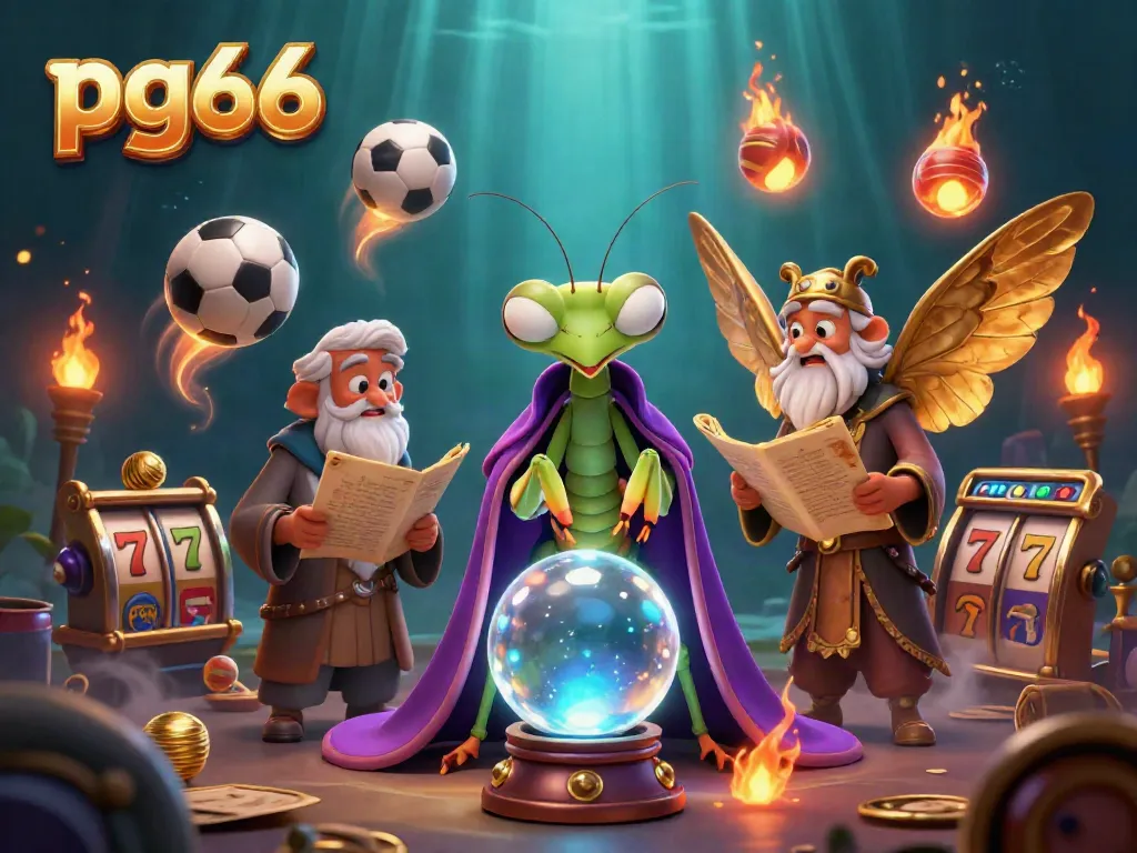 Engage in thrilling games at pg66, where a fortune teller and librarian enhance your online casino experience.