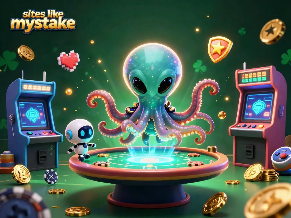 Engage with top sites like MyStake for thrilling online gambling experiences with unique alien characters.
