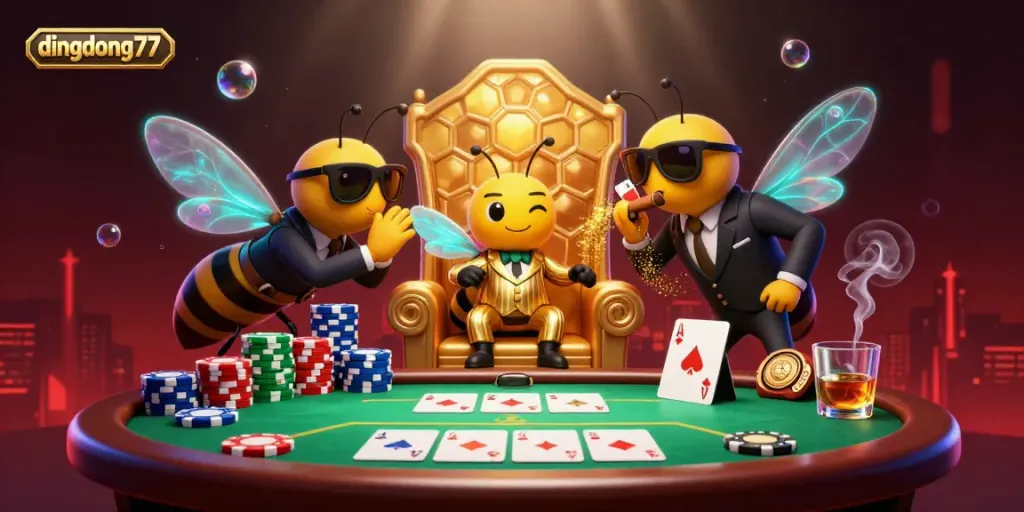 Experience thrilling wins at dingdong77, where vibrant casino action and luxury combine in an immersive scene.