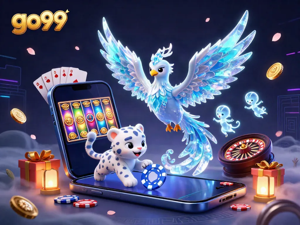 Experience exciting games with go99's vibrant 3D casino featuring stunning characters and dynamic elements.