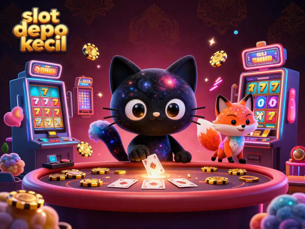 Experience excitement with slot depo kecil as a cosmic cat and nebula fox drum up casino fun!