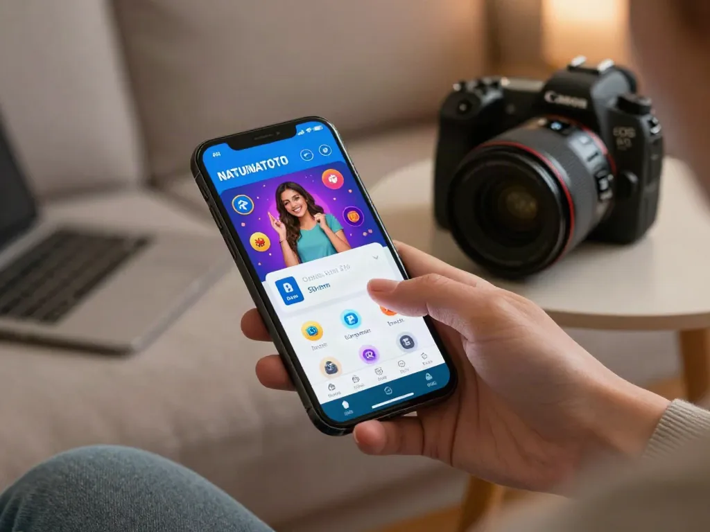 Akses aplikasi NATUNATOTO di smartphone, menawarkan navigasi mudah dan fitur responsif untuk pengguna di https://mainlandhotelgh.com/.