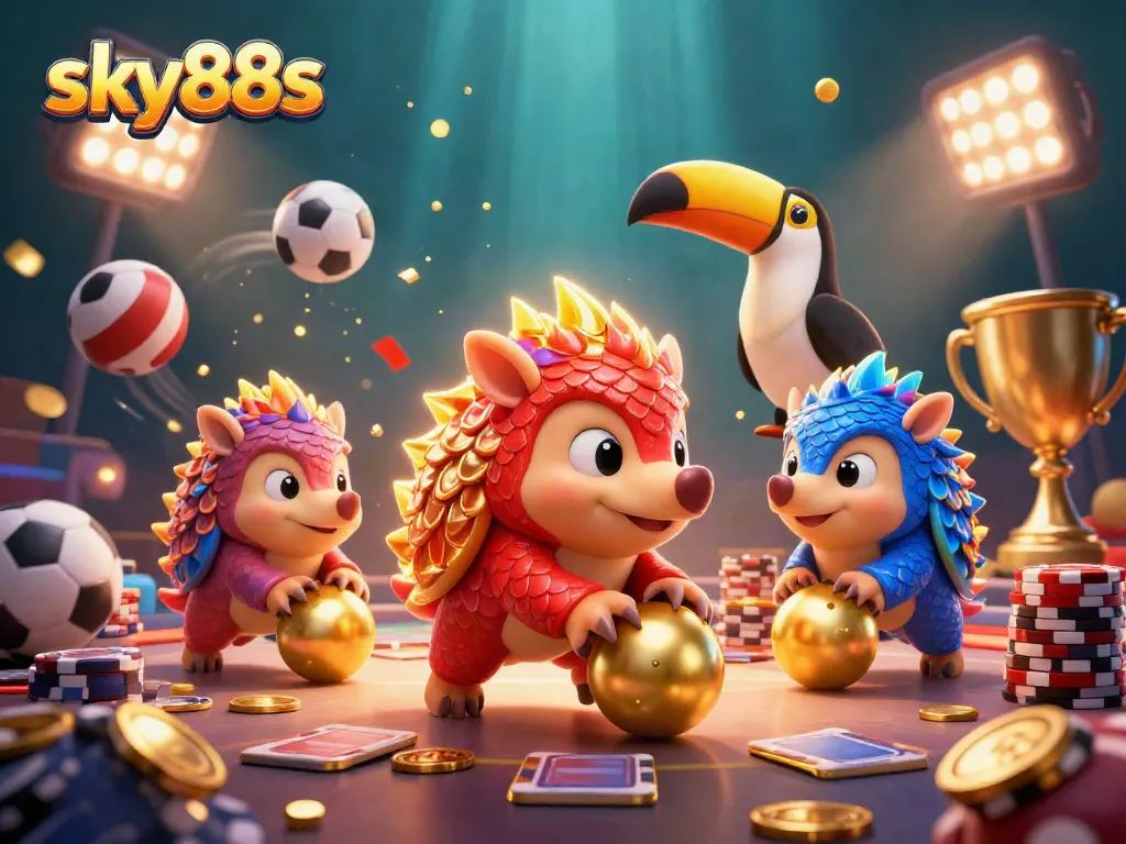 Experience thrilling gameplay at sky88s with our vibrant casino game scene.