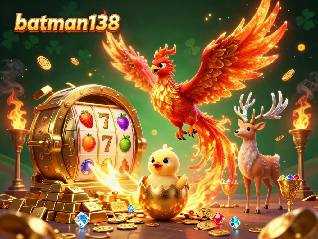 Experience thrilling wins with batman138 amid vibrant 3D casino elements and dynamic characters.