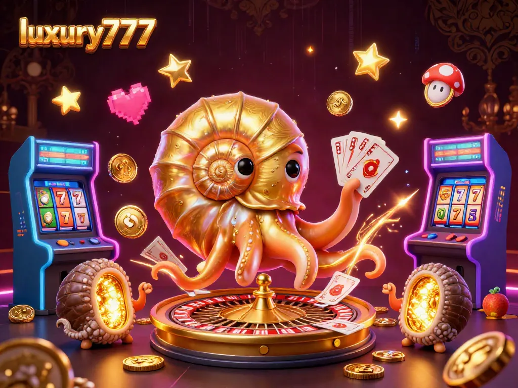 Engage with luxury777 as a nautilus roulette wheel swirls amid vibrant casino elements
