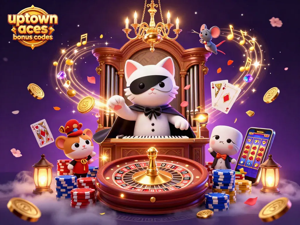 Spin the reels with uptown aces bonus codes while enjoying an enchanting casino scene.
